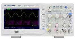 BK Precision 2190E The 2190E is a 100 MHz, 2 Channel digital oscilloscope from BK