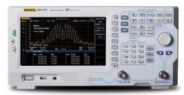 Rigol DSA815-TG The DSA815-TG is a 1.5 GHz spectrum analyzer from Rigol.