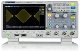 Siglent SDS1104X-E The SDS1104X-E is a 4 Channel, 100 MHz, 14 MPts, 1 GS/s digital