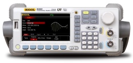 Rigol DG5251 The DG5251 is a 250 MHz arbitrary waveform generator from Rigol.