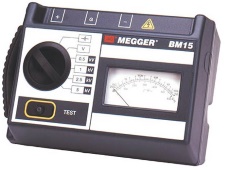 Megger 6410-919 The BM15 (6410-919) is an insulation tester from Megger.