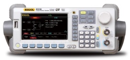 Rigol DG5102 The DG5102 is a 100 MHz arbitrary waveform generator from Rigol.