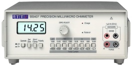 Thurlby Thandar Instruments BS407 The BS407 is a micro ohmmeter from Thurlby Thandar