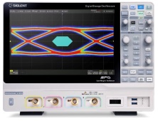 Siglent SDS6104A The SDS6104A is a 4 Channel, 1 GHz, 500 MPts, 5 GS/s digital oscilloscope