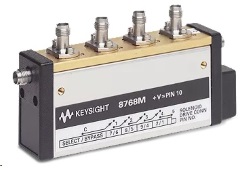 Keysight Technologies 8768M The 8768M is a coax switch from Keysight Technologies.