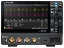 Siglent SDS1204X HD The SDS1204X HD is a 4 Channel, 200 MHz, 100 MPts, 2 GS/s digital