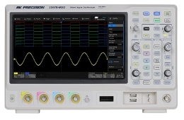 BK Precision 2567B-MSO The 2567B-MSO is a 4 Channel, 200 MHz, 200 MPts, 2 GS/s mixed