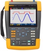 Fluke 190-502-III The 190-502-III is a 2 Channel, 500 MHz handheld digital oscilloscope