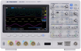 BK Precision 2565-MSO The 2565-MSO is a 100 MHz, 4+16 Channel mixed signal oscilloscope
