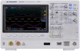 BK Precision 2568-MSO The 2568-MSO is a 300 MHz, 2+16 Channel mixed signal oscilloscope