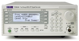 Thurlby Thandar Instruments TGR6000 The TGR6000 is a 6 GHz rf generator from Thurlby