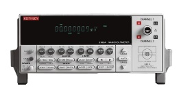 Keithley 2182A The 2182A is a new meter from Keithley. A meter is an instrument used to