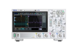 Rigol DHO804 The DHO804 is a 4 Channel, 70 GHz, 25 MPts, 1.25 GS/s digital oscilloscope