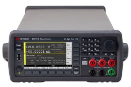 Keysight Technologies B2901B The B2901B is a 31.8 W, 3 A, 210 V sourcemeter from Keysight